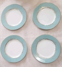Royal Doulton Melrose 6.5” Bread & Butter Desert Plates 4 English Bone China 