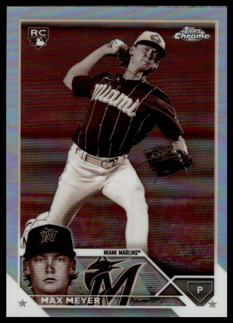 2023 Topps Chrome Max Meyer #104 Sepia Refractors