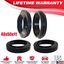 Front Fork Damper Shock Absorber Fork Dust And Oil Seal Kit For Pqjddpresrgedhjk