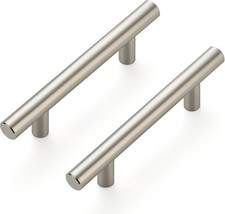 10 Pack 5'' Cabinet Pulls Brushed Nickel Stainless Steel Kitchen Drawer Pulls
