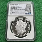2023 S Morgan Silver Dollar - NGC PF 70 Ultra Cameo - FDOI John Mercanti Signed!
