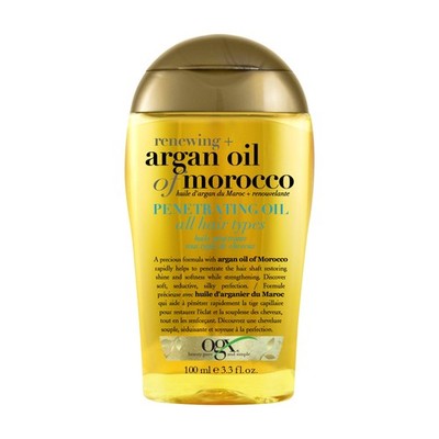 2 PACK - OGX Penetrating Oil for All Hair Types Renewing Argan Oil of Morocco by