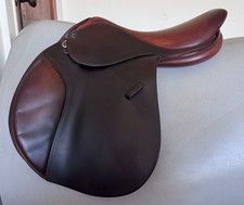 17.5" Tad Coffin A5 SmartRide Saddle - Grain / Calf - Gorgeous Panels!