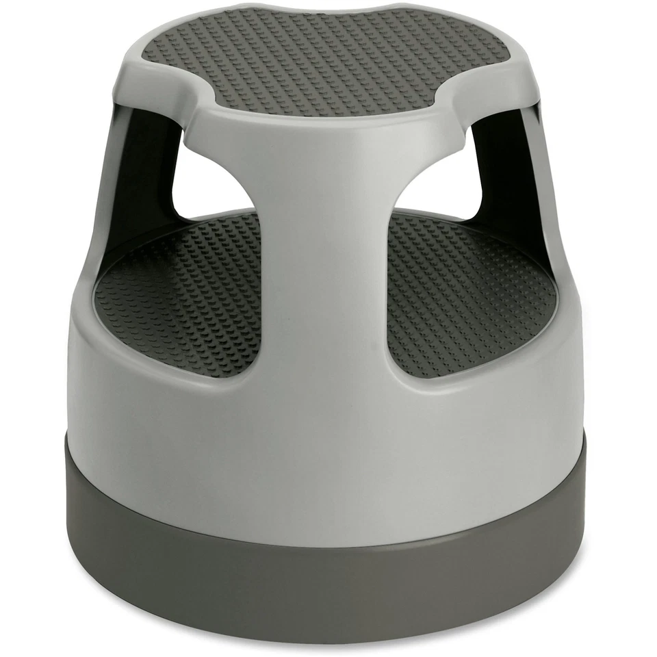 Cramer Scooter Stool - 300 Lb Load Capacity - 15.4" X 15.4" X 15" - Gray - Image 2 of 3