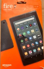 Amazon Fire 7 16 GB (9th Gen) Wi-Fi  , 7" - Black