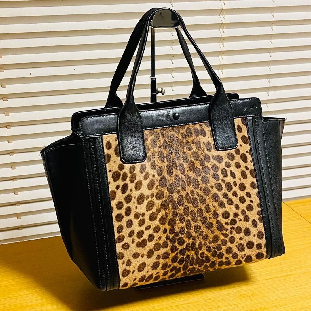 Chloe Allison Tote Bag Leopard Pattern 174313 - image 2
