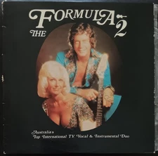 The Formula 2 - self titled RSL club bangers LP record VG+, autographed cover G+