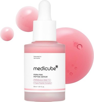medicube DNA PDRN Pink Peptide Serum, Pink Glow Serum, Peptide, Niacinamide