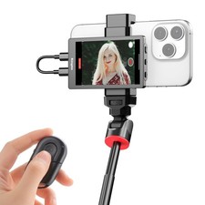 Selfie Monitor Screen for iPhone, 4K 30fps Vlog Screen with Bluetooth
