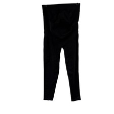 Blanqi Everyday Maternity Belly Support Leggings Womens Size Large Black Pull On