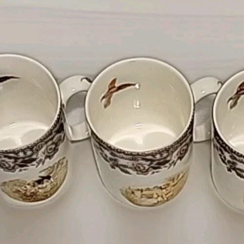 YELLOW LABRADOR Spode Woodland Hunting Dogs Mug Cup 8 oz Dog - Image 2 of 4