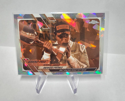 Sergio Perez /100 Topps Chrome F1 2021 Grand Prix Winners Refractor
