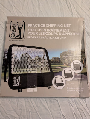 PGA Tour Golf Practice Chipping Net - Brand New In Box Adjustable Target Size