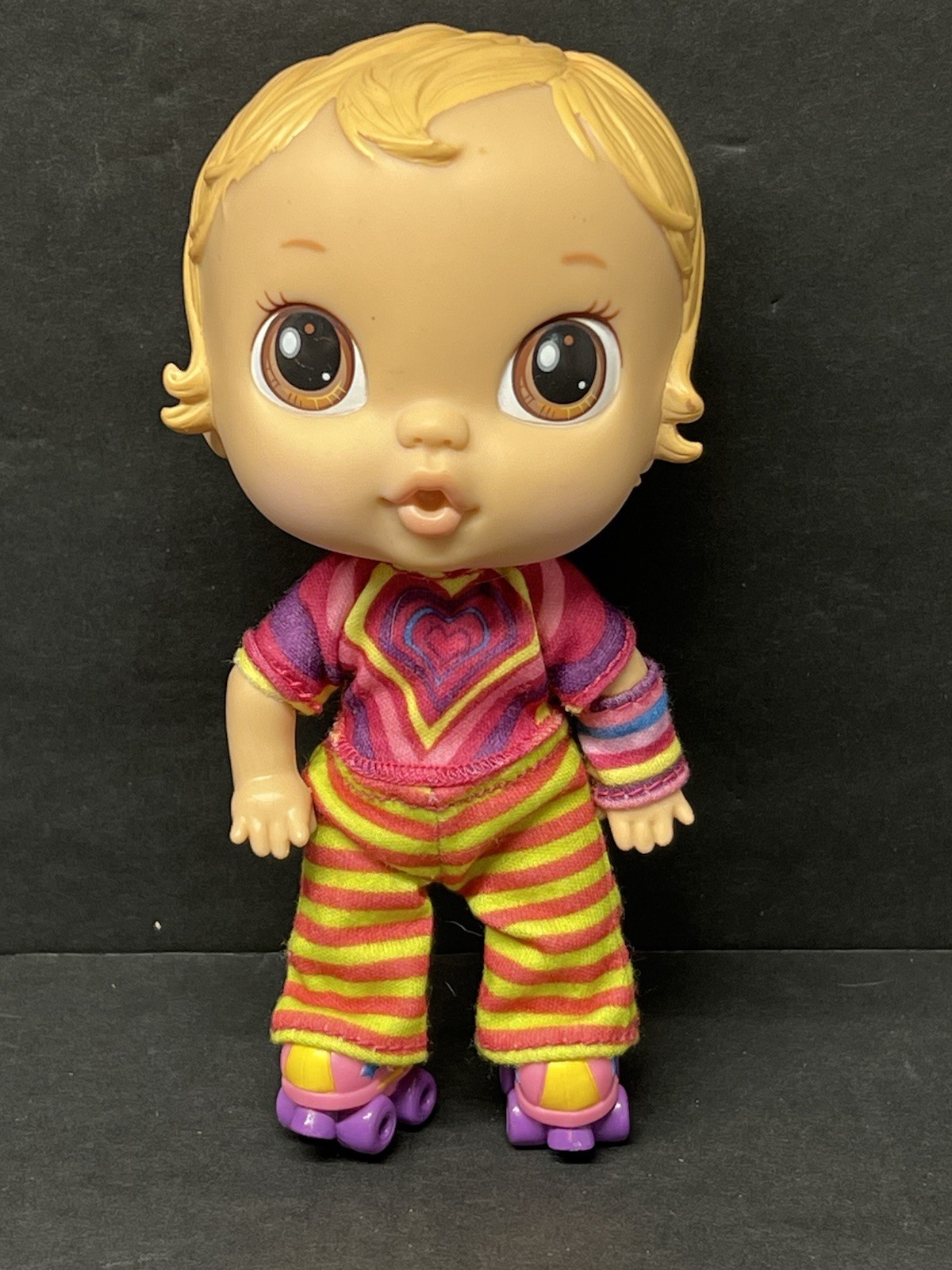 2010 Baby Alive Crib Life Mini 6" Doll Lily Sweet Blonde Rol