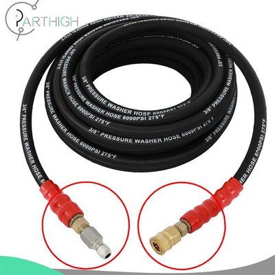 #ad #ad 3 8quot; x 50ft 6000psi 2 Braid R2 Black Hot Water Pressure Washer Hose Wholesale $62.05