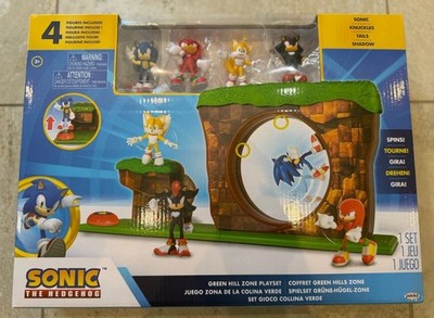 Sonic the Hedgehog Green Hill Zone Spielset (inkl. 4 Figuren) - Neu & Versiegelt