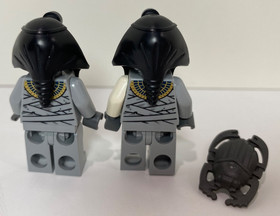 LEGO Pharaoh's Quest 7306 Mummy Warrior Minifigure Lot