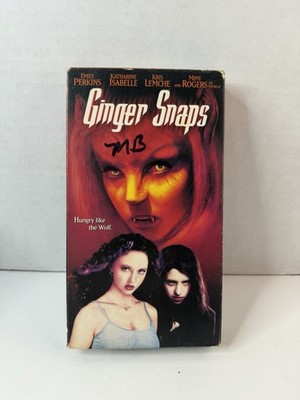 Ginger Snaps 2000 Used Vhs Rare Horror Terror  VHS HORROR