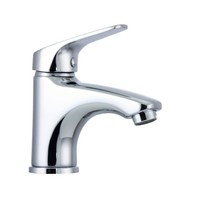 Hochdruck Einhebelmischer Waschbecken Chrom Wasserhahn Bad Waschtischarmatur
