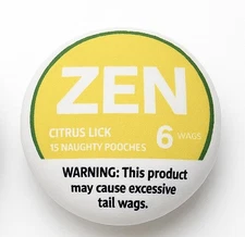 ZEN Dog Toy Squeaker Ball | Yellow Drool Mint | Soft Plush Fetch Chew Pet Toy