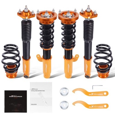 MaXpeedingrods  24 Way Coilovers Suspension Lower Kit For BMW E46 3 Series 98-05