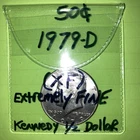 1979-D Kennedy Half Dollar 50c Coin (XF)Condition. ***** FREE SHIPPING!!!!