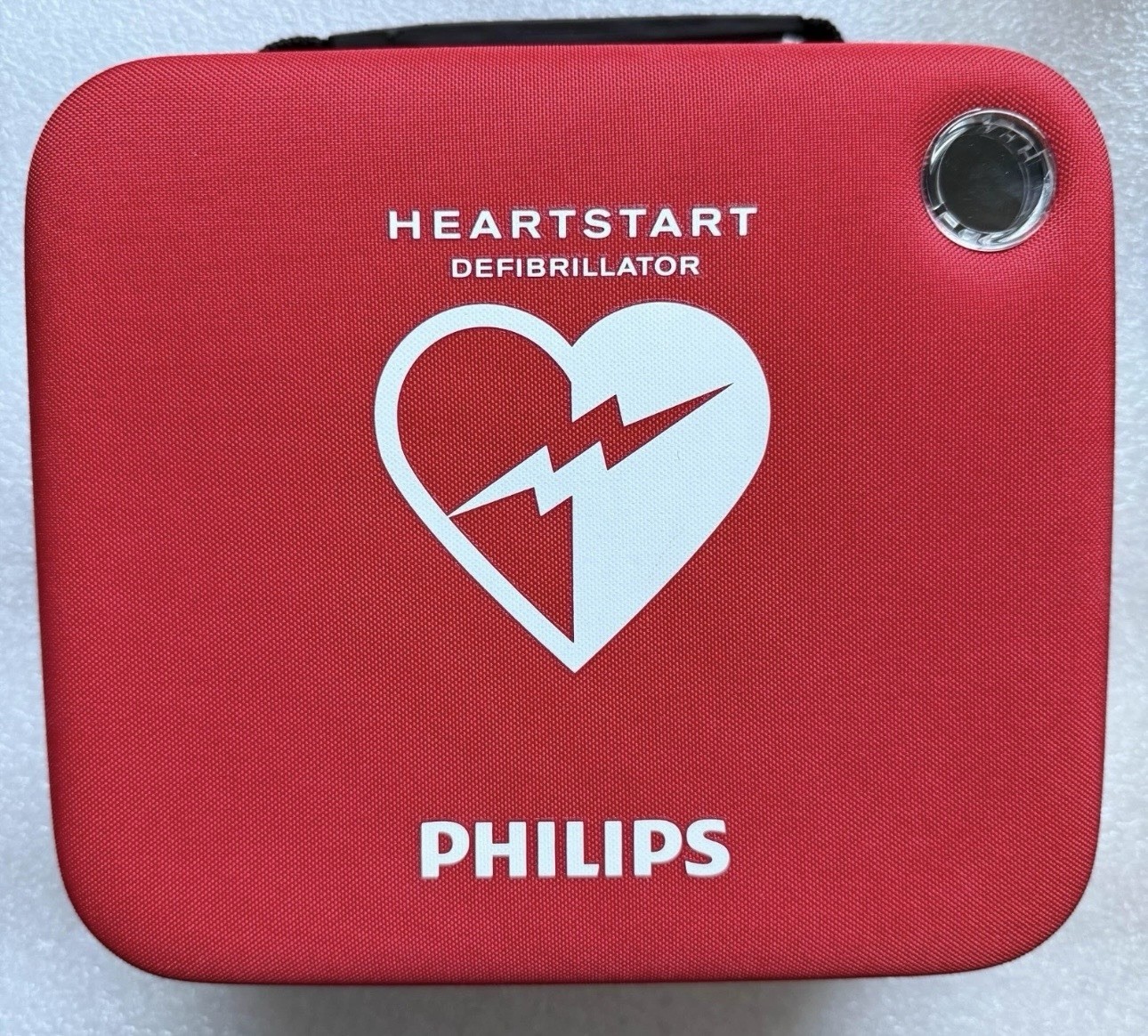 Philips M5066A HeartStart Onsite AED Defibrillator With Battery & Adult Pads