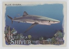 2021 Topps Allen & Ginter's Deep Sea Shiver Blue Shark #DSS-5 00ab