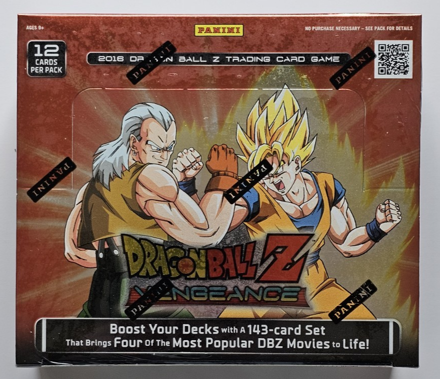Dragon Ball Z Vengeance Booster Box Factory Sealed NEW Panini DBZ TCG 2016