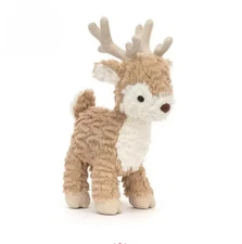 Jellycat Mitzi Reindeer Plush Toy – Retired Collectible Limited Edition Stuffed