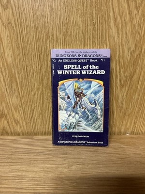 Spell Of The Winter Wizard - Linda Lowery - Paperback 1983 TSR. Publishing (I2)