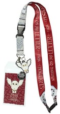 Harry Potter Hedwig ID Lanyard porta insignia con colgante de 1,5" Hedwig Charm