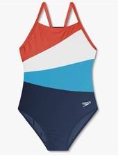 Speedo Girl's Swimsuit One Piece Thin Straps