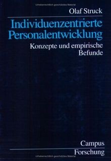 Individuenzentrierte Personalentwicklung. Konzepte und e... | Buch | Zustand gut