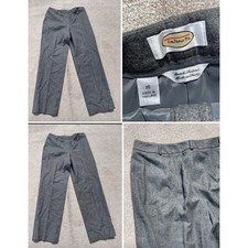 vtg y2k office Talbots dress pants 10 high rise fully lined wool blend trouser