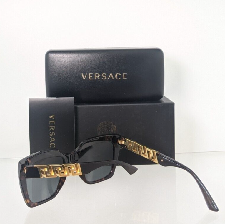 VERSACE 4418 Model Sunglasses In Color 108/87 (Tortoise) VERSACE 4418 108/87 main image 4
