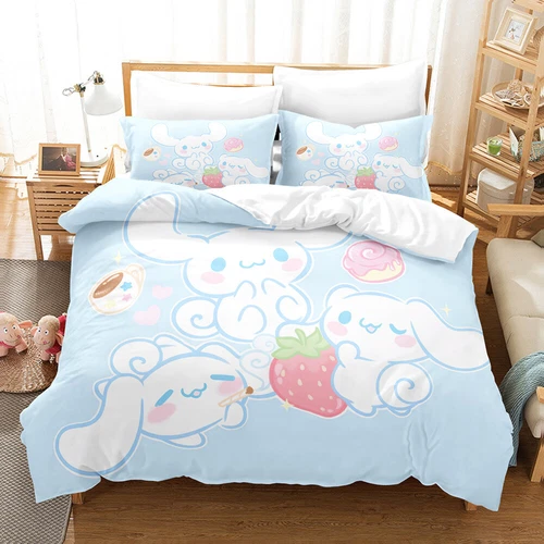 Cinnamoroll Series Duvet/Quilt/Doona Cover Single/Double/Queen Size Bedding Set - Bild 19 von 49