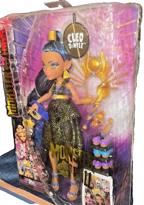 Monster High Cleo De Nile 2022 Monster Ball Fashion Doll-BRAND NEW in Box