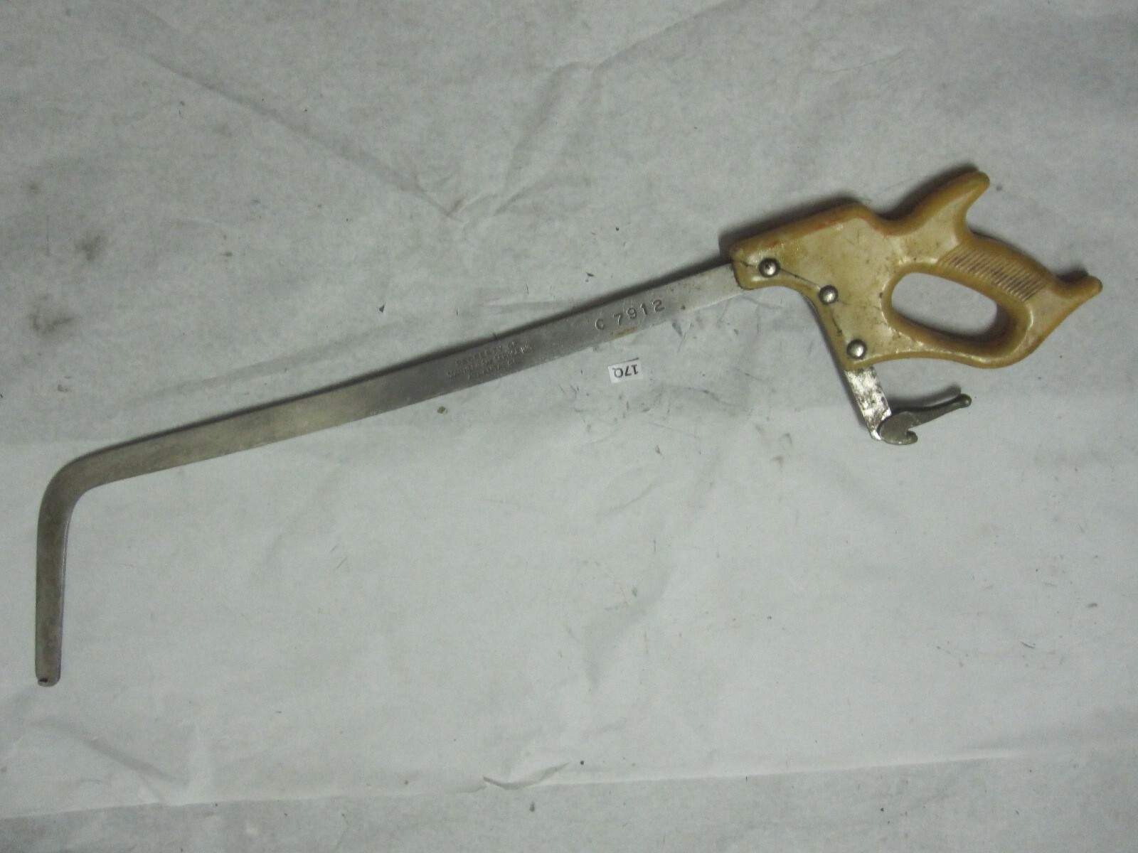 Vintage 24" Butcher Meat Saw Hand By Southern Saw Service inc