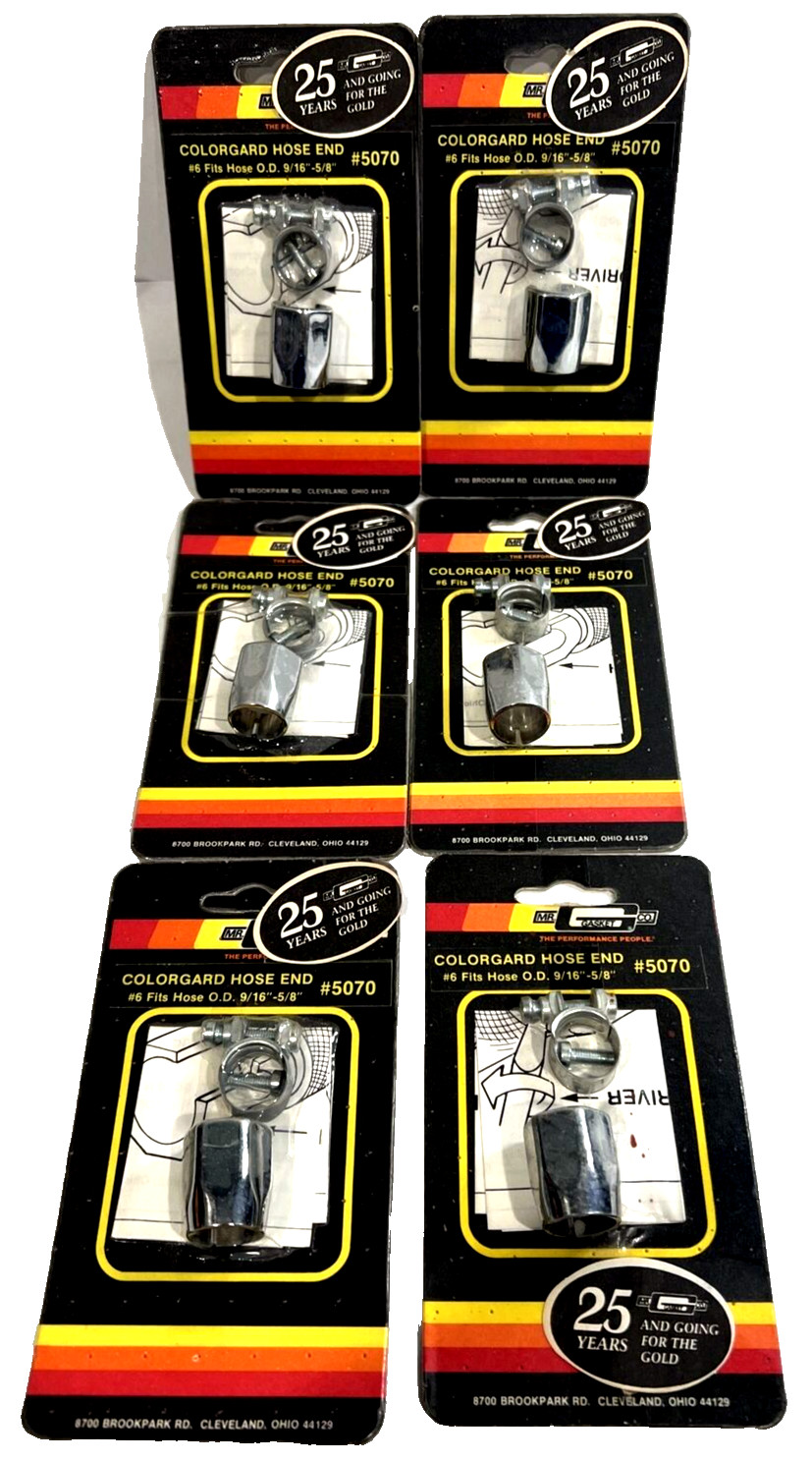 Colorgard Hose End Fitting 5070 NOS (Lot of 6 Fittings)
