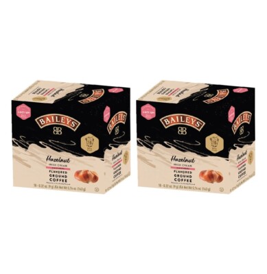 Bailey's Hazelnut Irish Cream Flavored Coffee, 36 Single Serve Cups