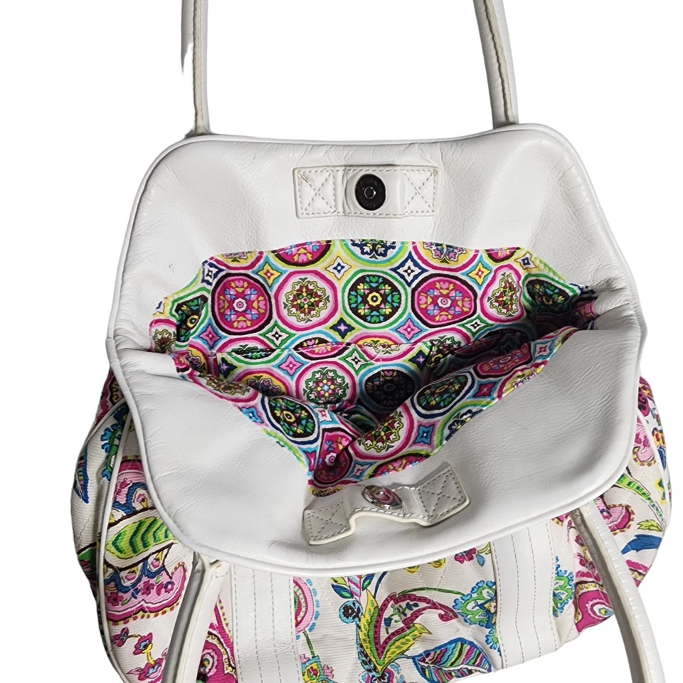 Bolso de Mano Vera Bradley Colorido Paisley Palm Beach Gardens para Mujer Foto 3 de 4