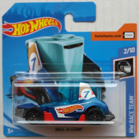 Hot Wheels Haul-O-Gram Blau/Rot Hw Race Team Neu/Ovp Race Truck Lkw Motorsport