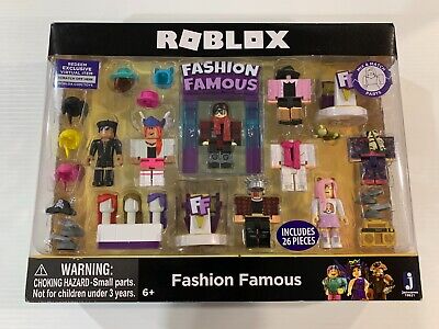 Brinquedo Roblox Fashion Famous 26 Peças Jazwares 19821