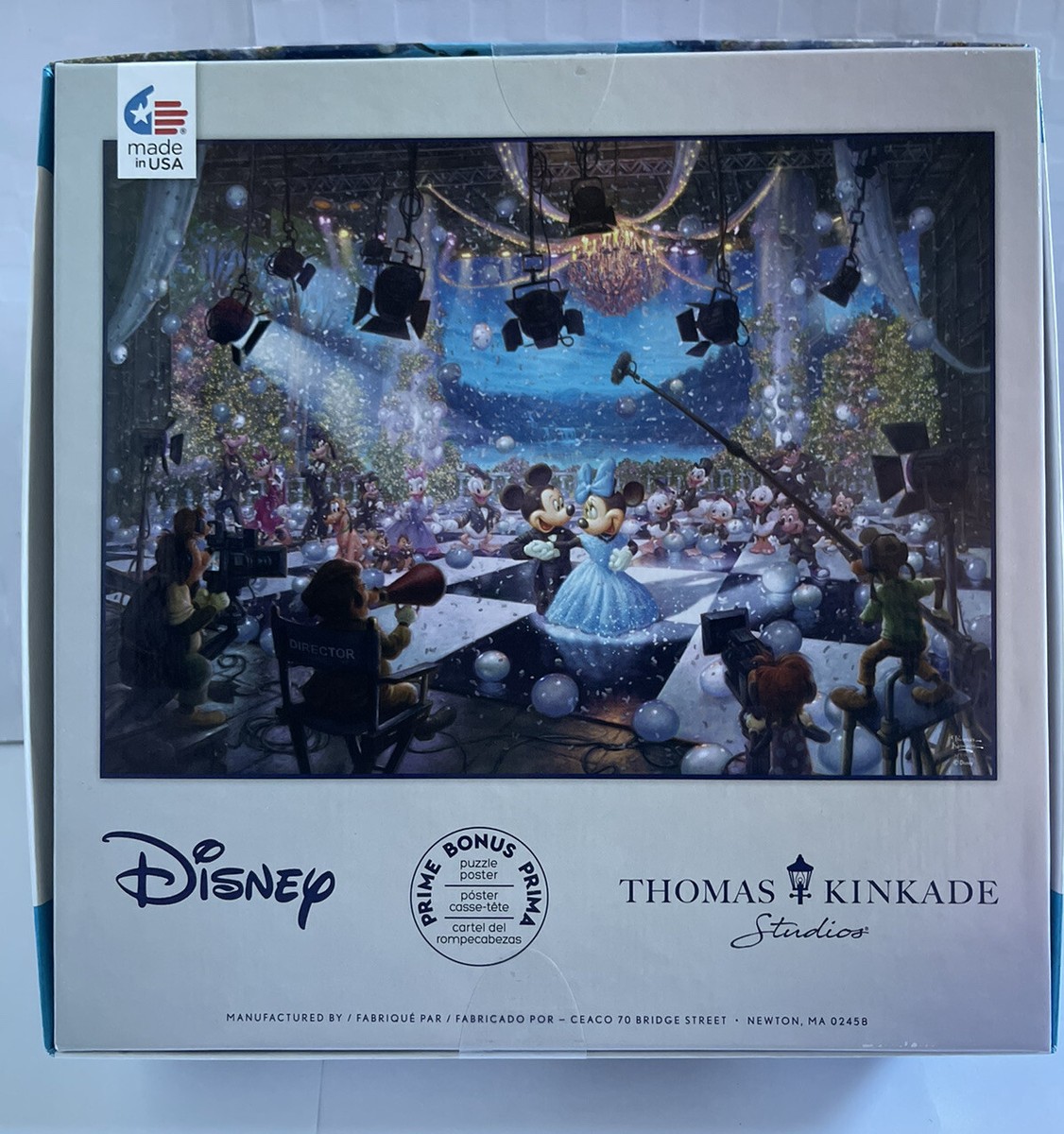 Disney Thomas Kinkade Studios1000 pc puzzle Disney 100th