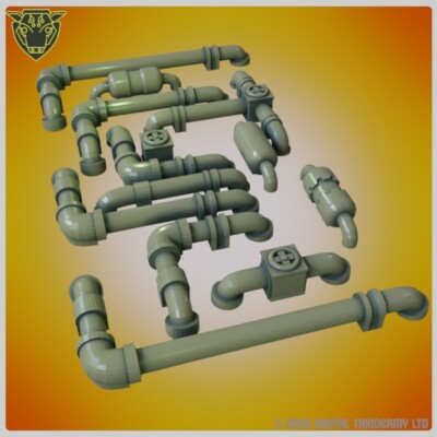 Set Minimalista Di Tubi E Valvole Dirte Per Radiatore - Cromato - Foto 3