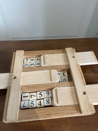 Vintage & Antique Wooden SUDOKU - Picture 2 of 7
