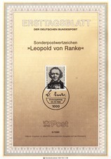 ERSTTAGSBLATT   B  1986/06   "  LEOPOLD VON RANKE  "    BERLIN