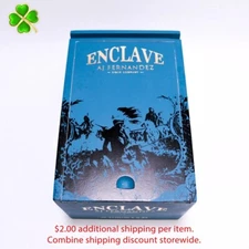 Enclave Toros Empty Wood Cigar Box 7" x 4.5" x 3.75"