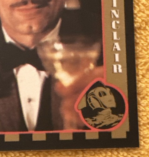 1991 Topps Disney's The Rocketeer #6 🎥 Neville Sinclair 🎥 Non-Sport Card - Bild 5 von 6